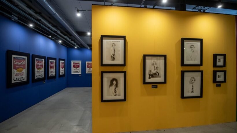 Andy Warhol alla Fabbrica del Vapore di Milano