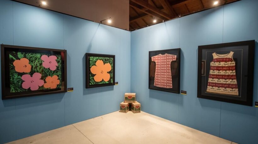 Andy Warhol alla Fabbrica del Vapore di Milano