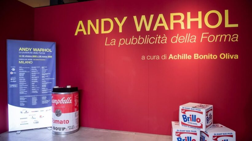 Andy Warhol alla Fabbrica del Vapore di Milano