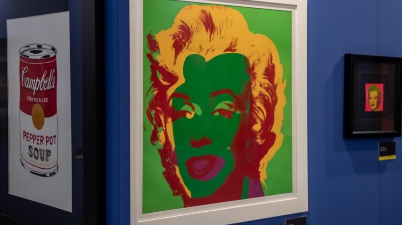 Andy Warhol alla Fabbrica del Vapore di Milano