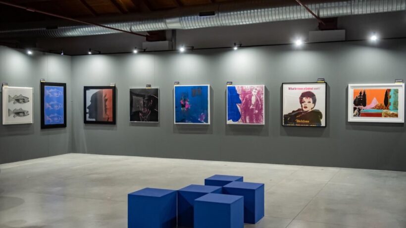 Andy Warhol alla Fabbrica del Vapore di Milano
