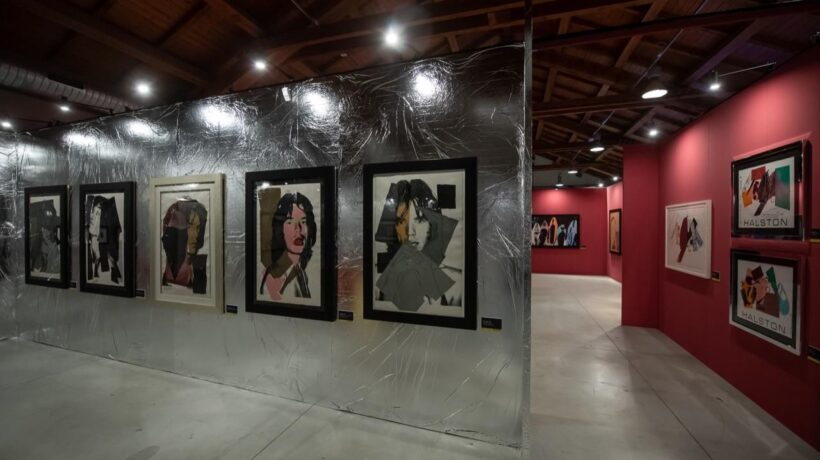 Andy Warhol alla Fabbrica del Vapore di Milano