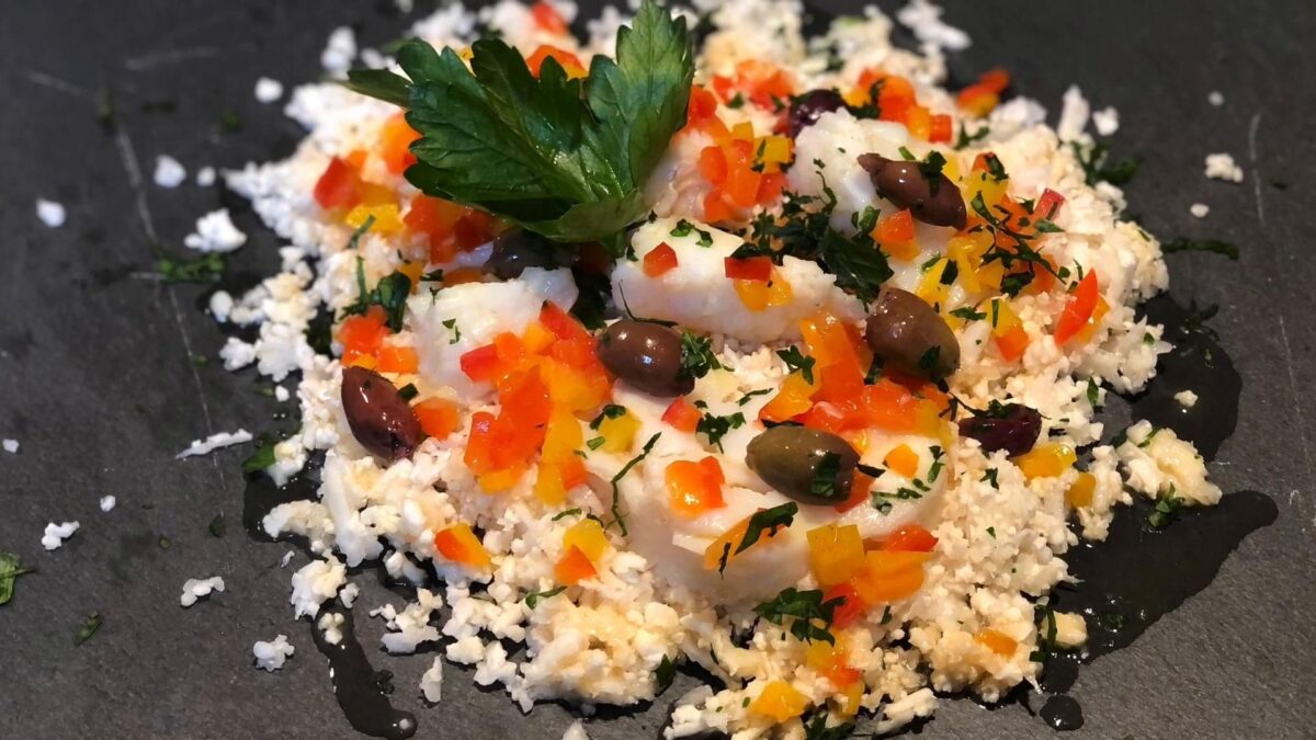 Cuciniamo insieme: braciole di cavolfiore con inciampi di baccalà