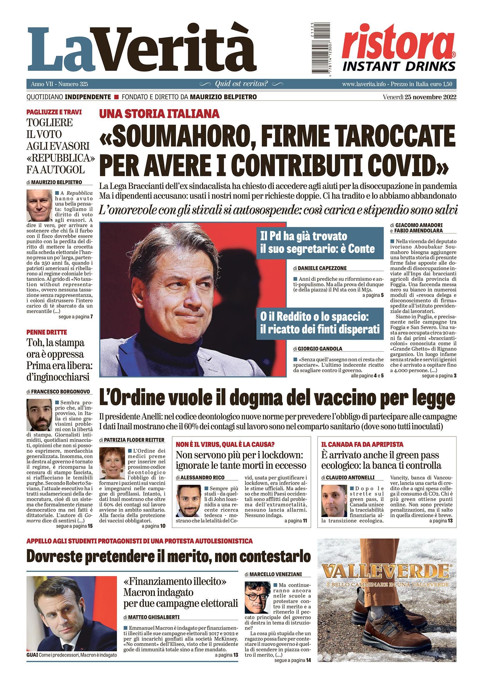 Oggi in edicola