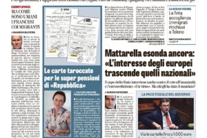 Oggi in edicola