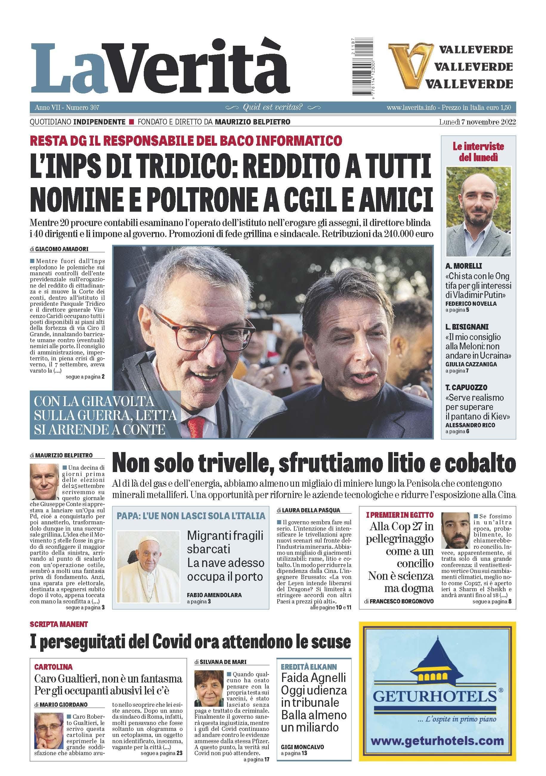 Oggi in edicola