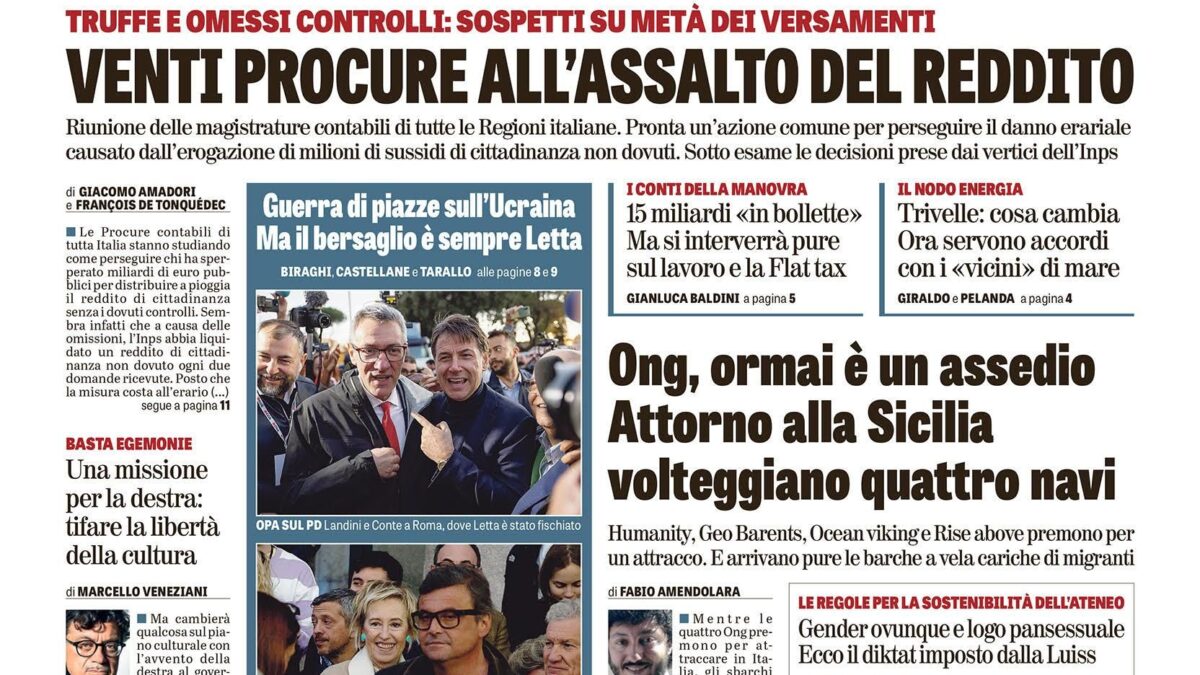 Oggi in edicola
