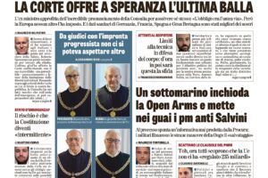 Oggi in edicola