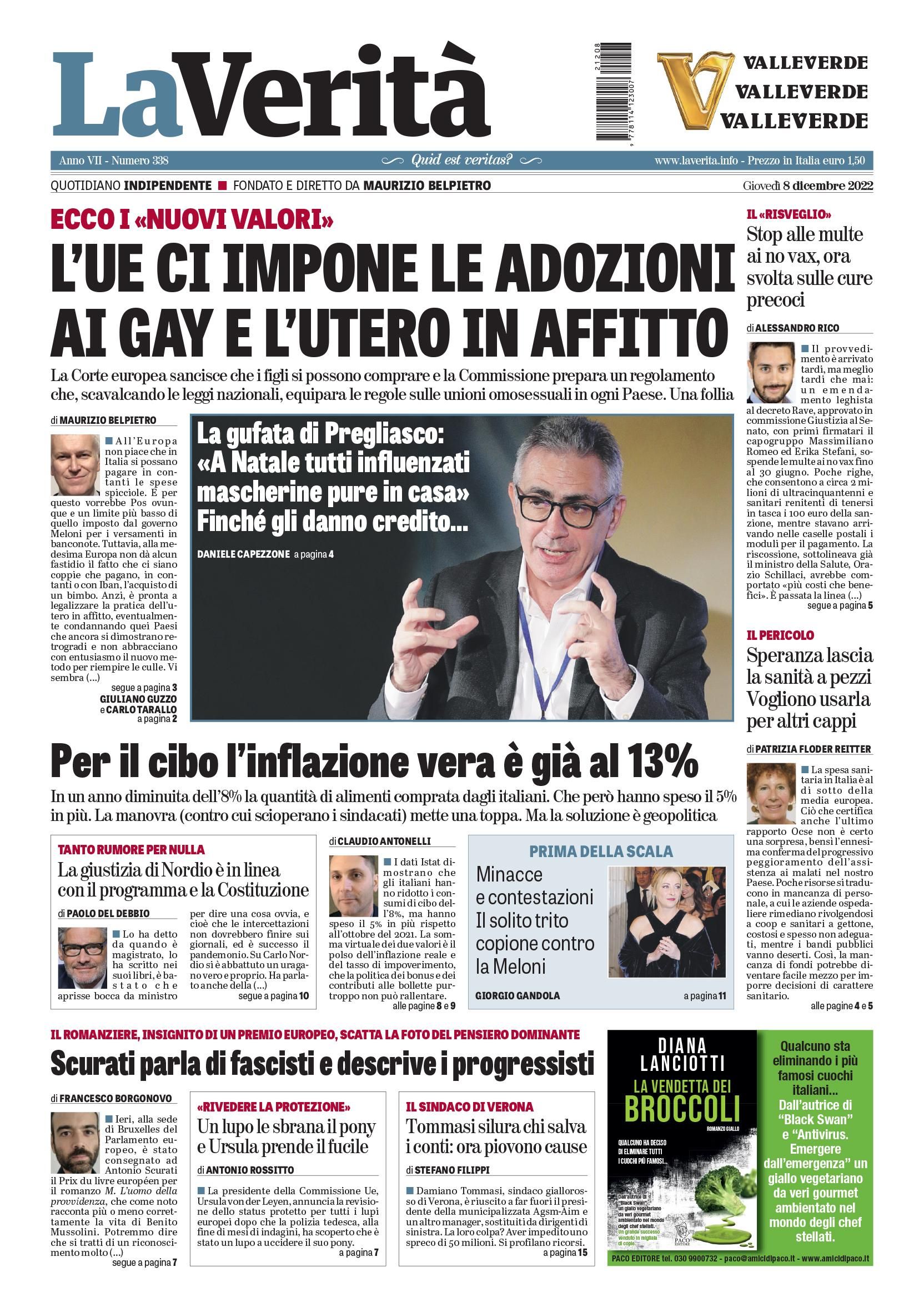 Oggi in edicola