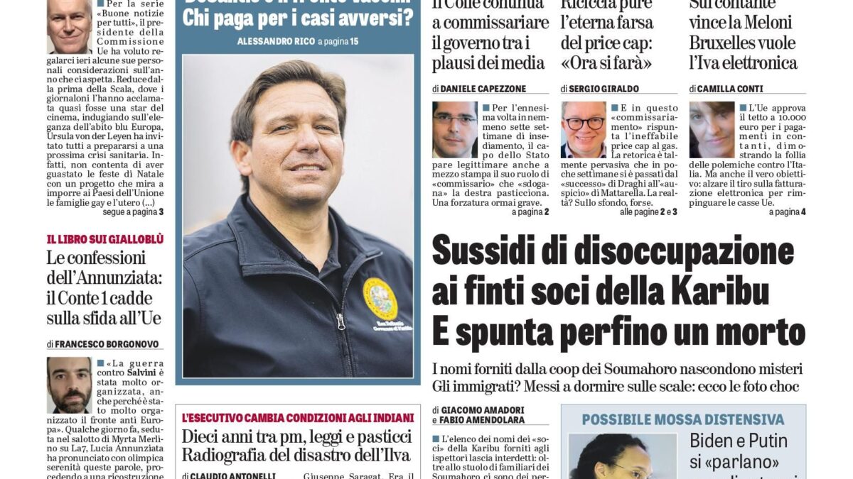 Oggi in edicola