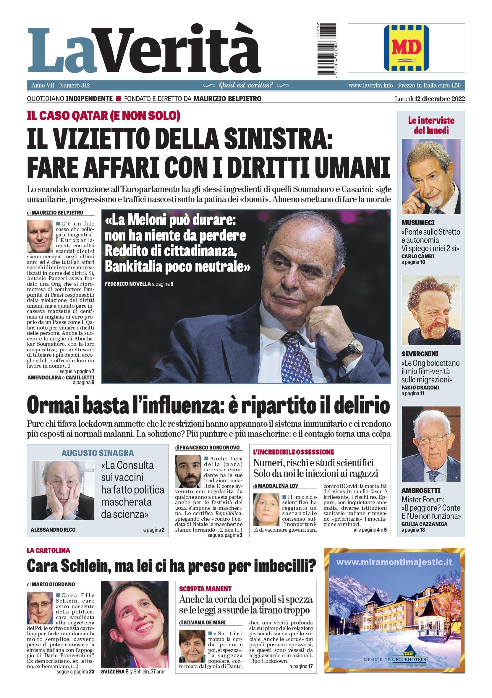 Oggi in edicola