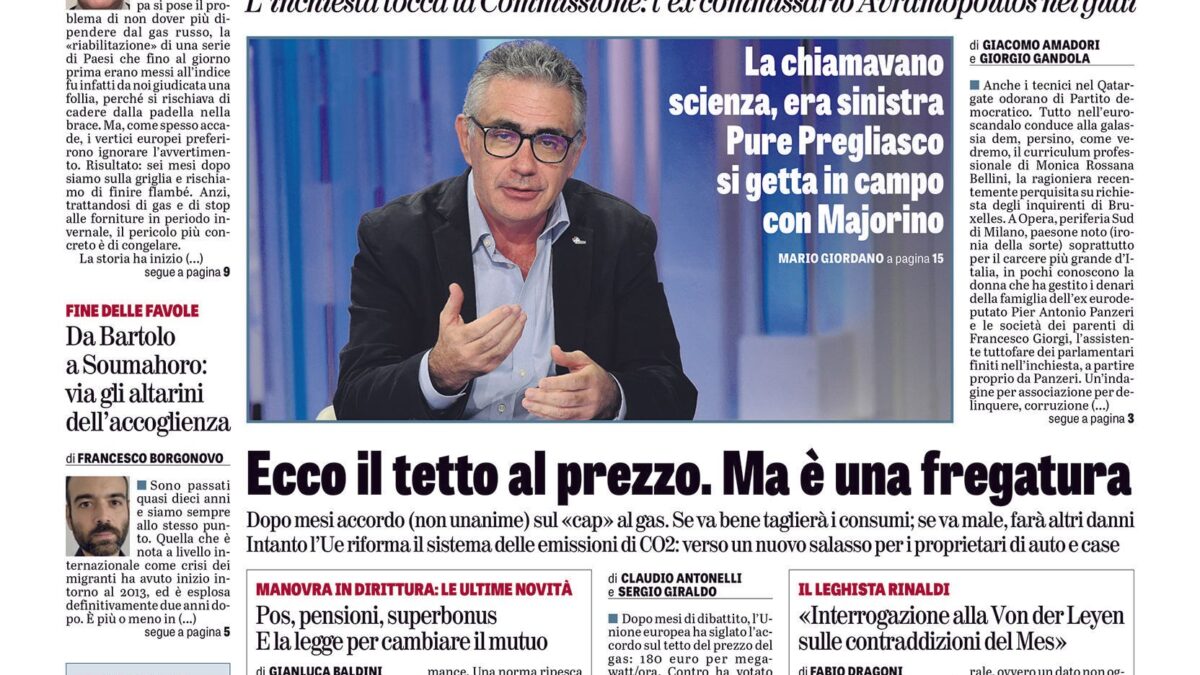 Oggi in edicola