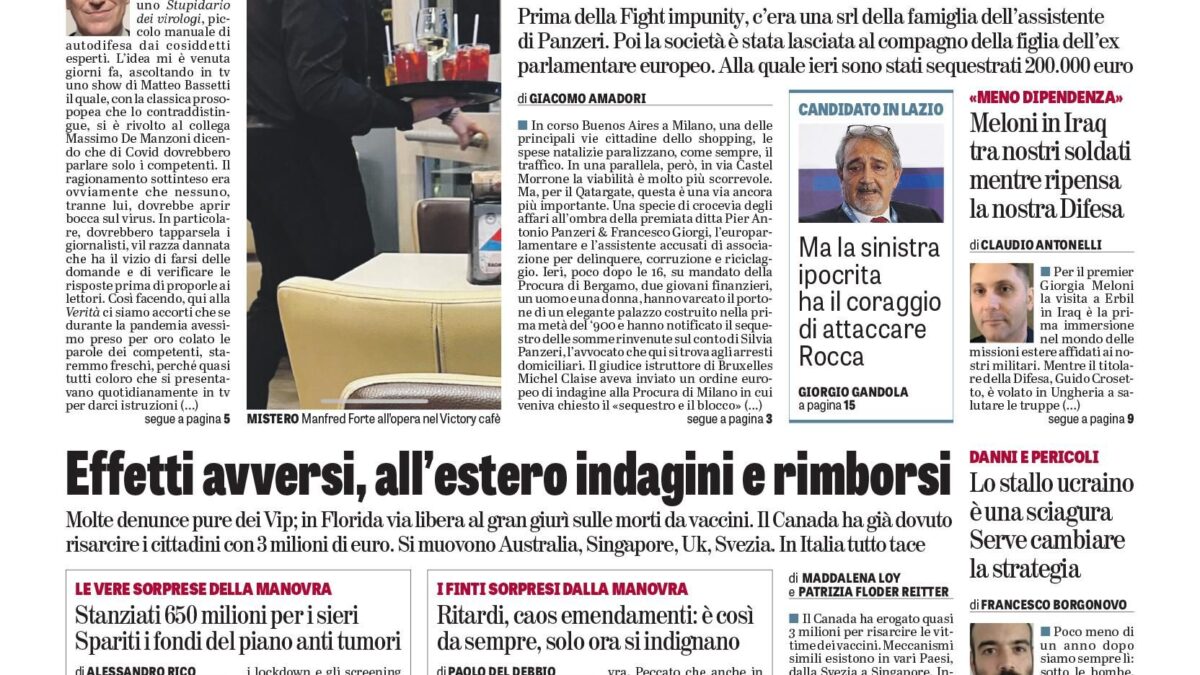 Oggi in edicola