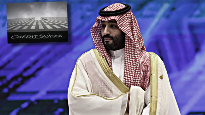 L’asse Arabia-Usa pronto a mettere un miliardo nel piatto per Credit Suisse