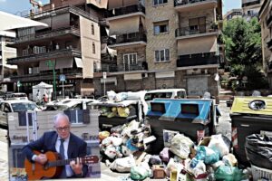 Gualtieri suona la chitarra ma è in ritardo di un anno per liberare Roma dai rifiuti
