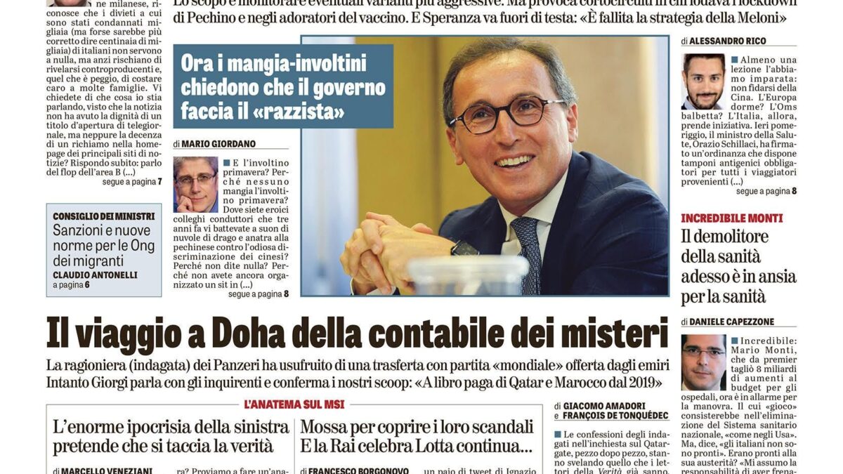 Oggi in edicola