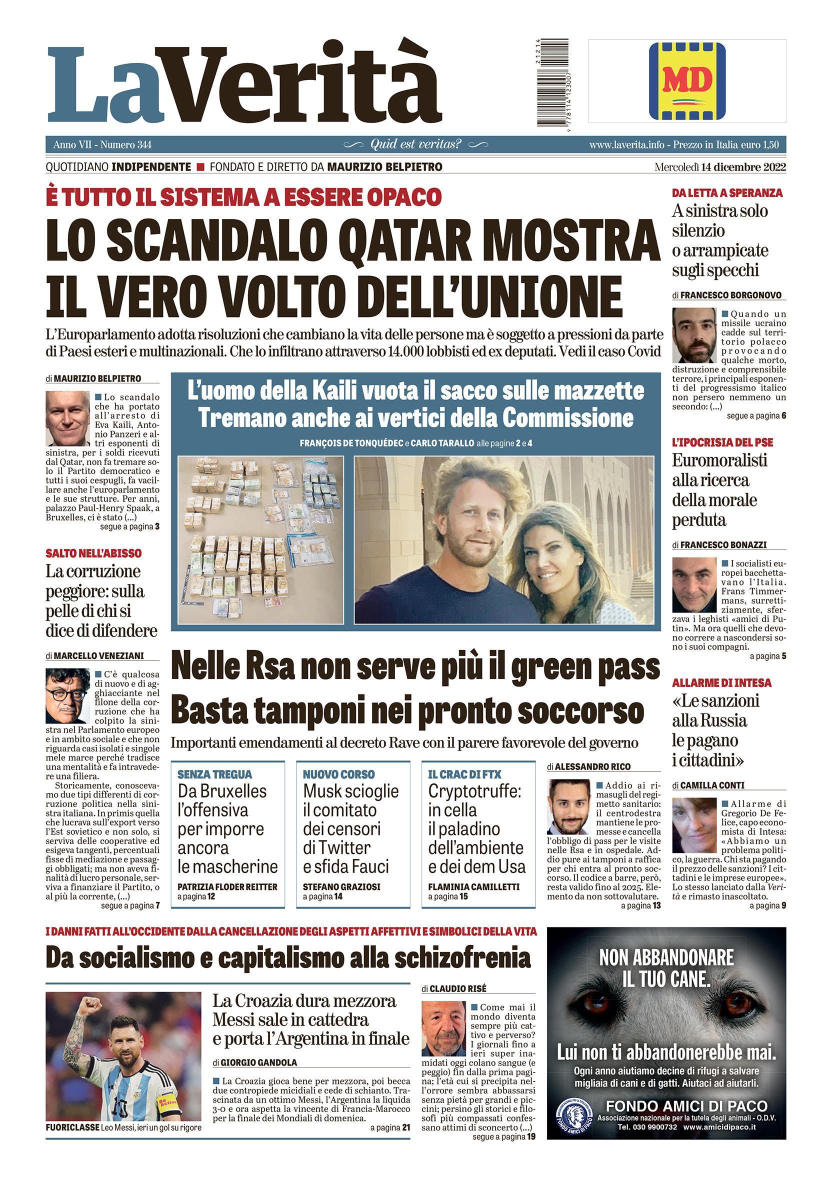 Oggi in edicola