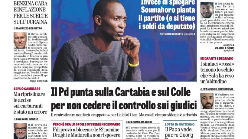 Oggi in edicola