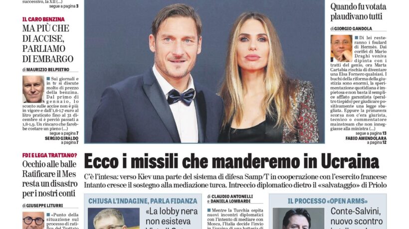 Oggi in edicola