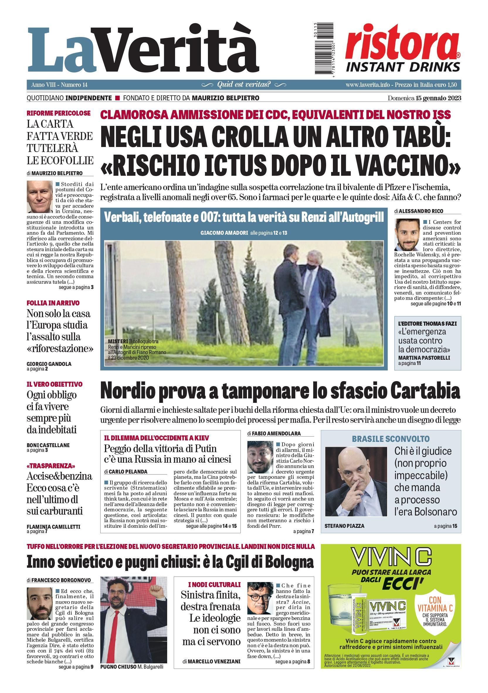 Oggi in edicola