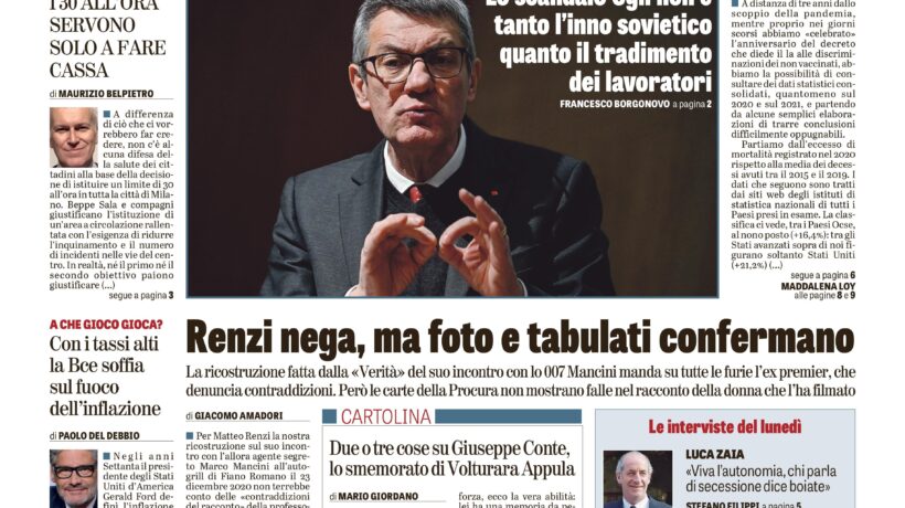 Oggi in edicola