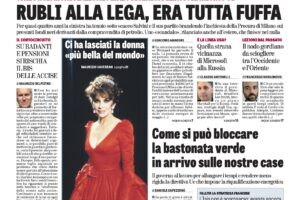 Oggi in edicola