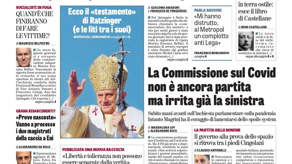 Oggi in edicola