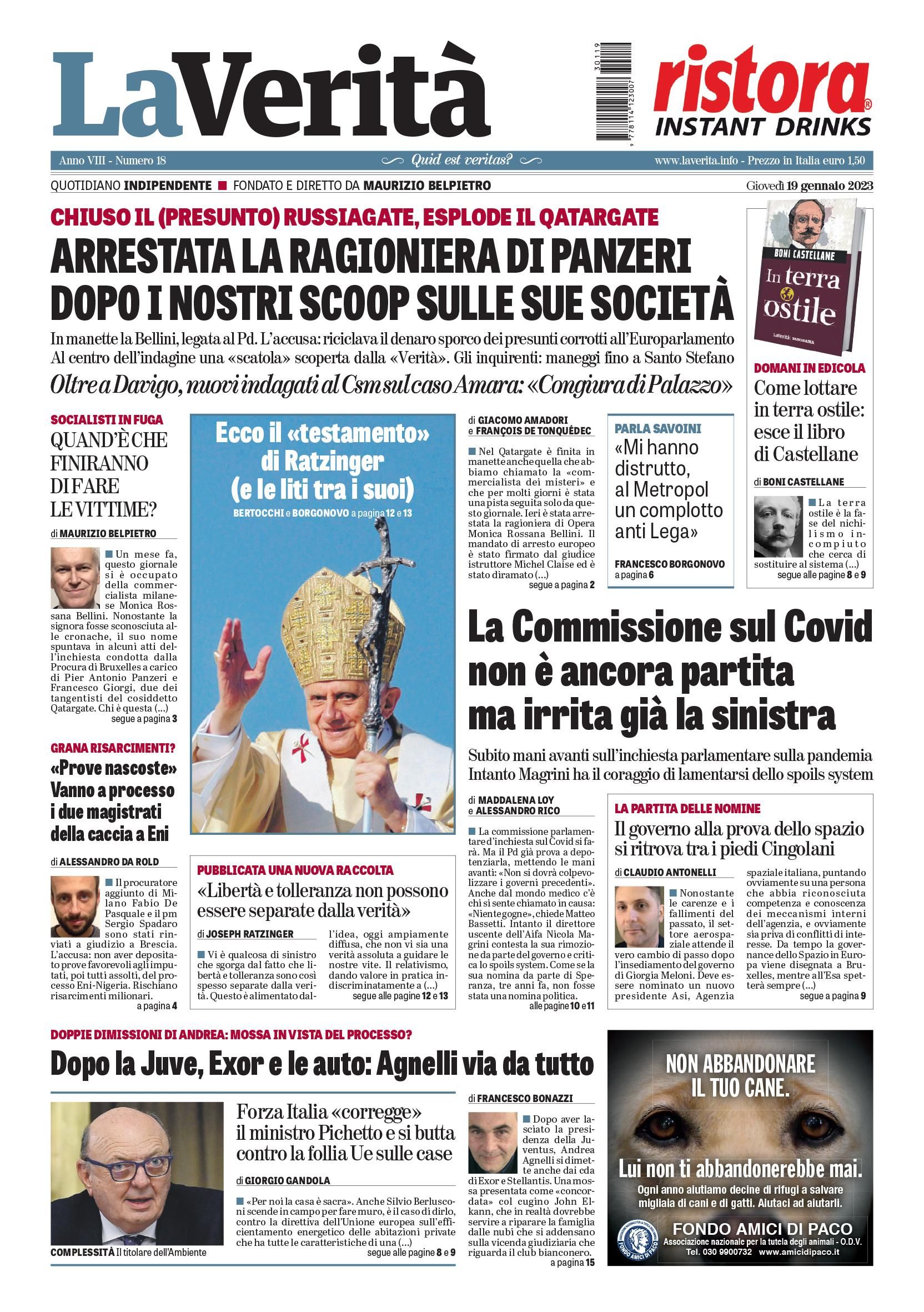 Oggi in edicola