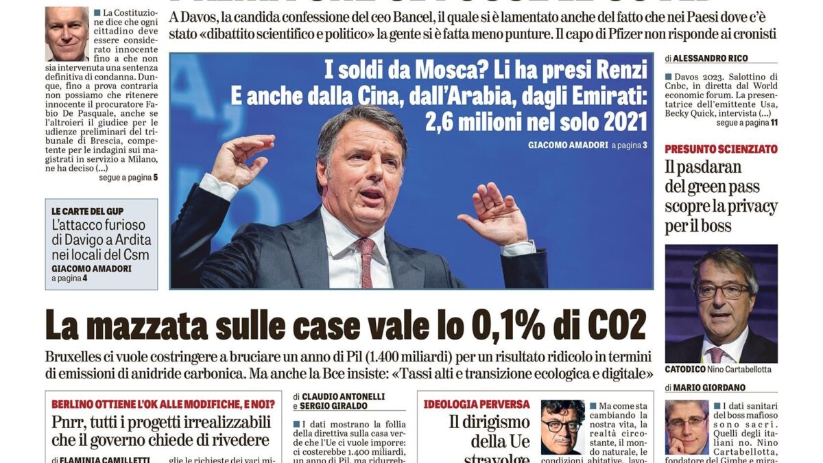 Oggi in edicola