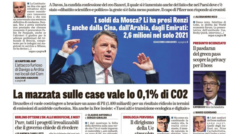 Oggi in edicola
