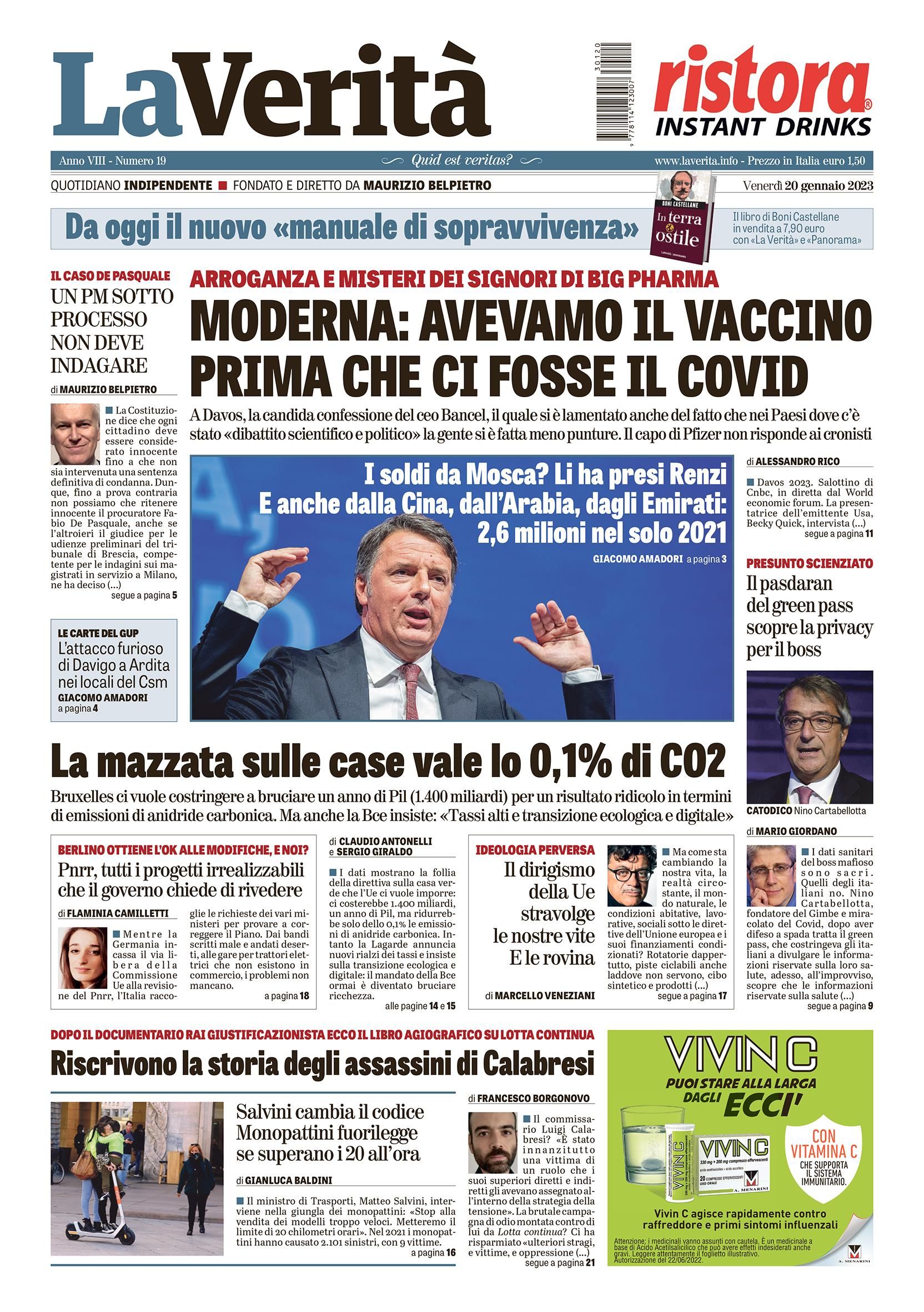 Oggi in edicola