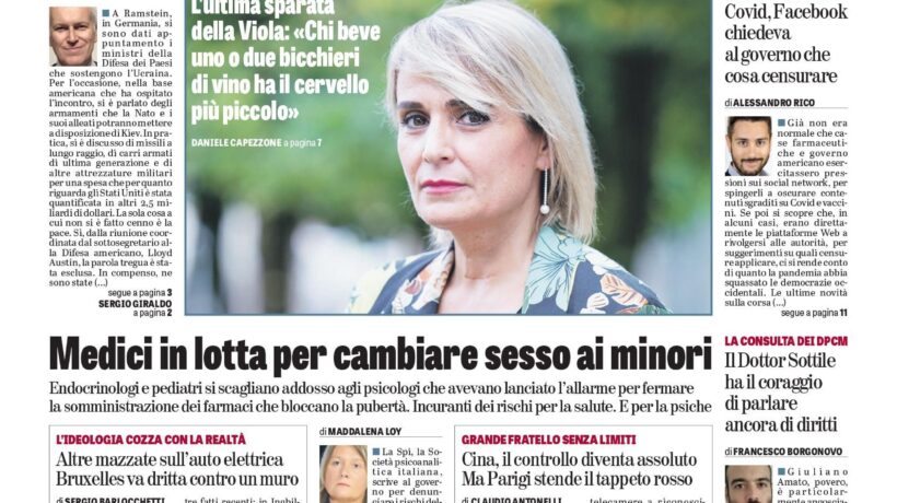Oggi in edicola