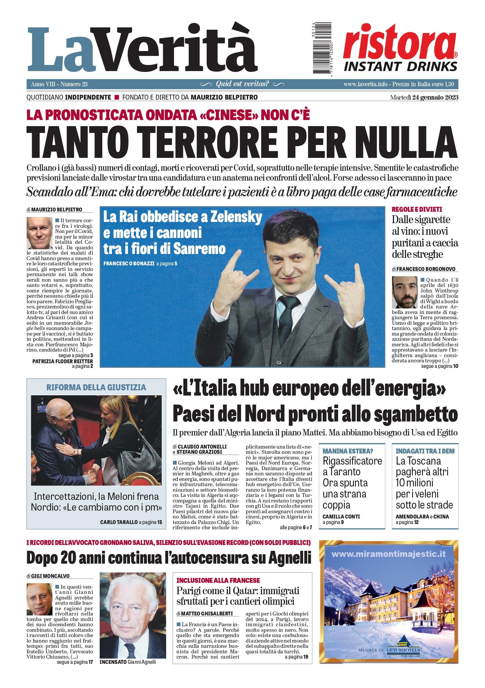 Oggi in edicola