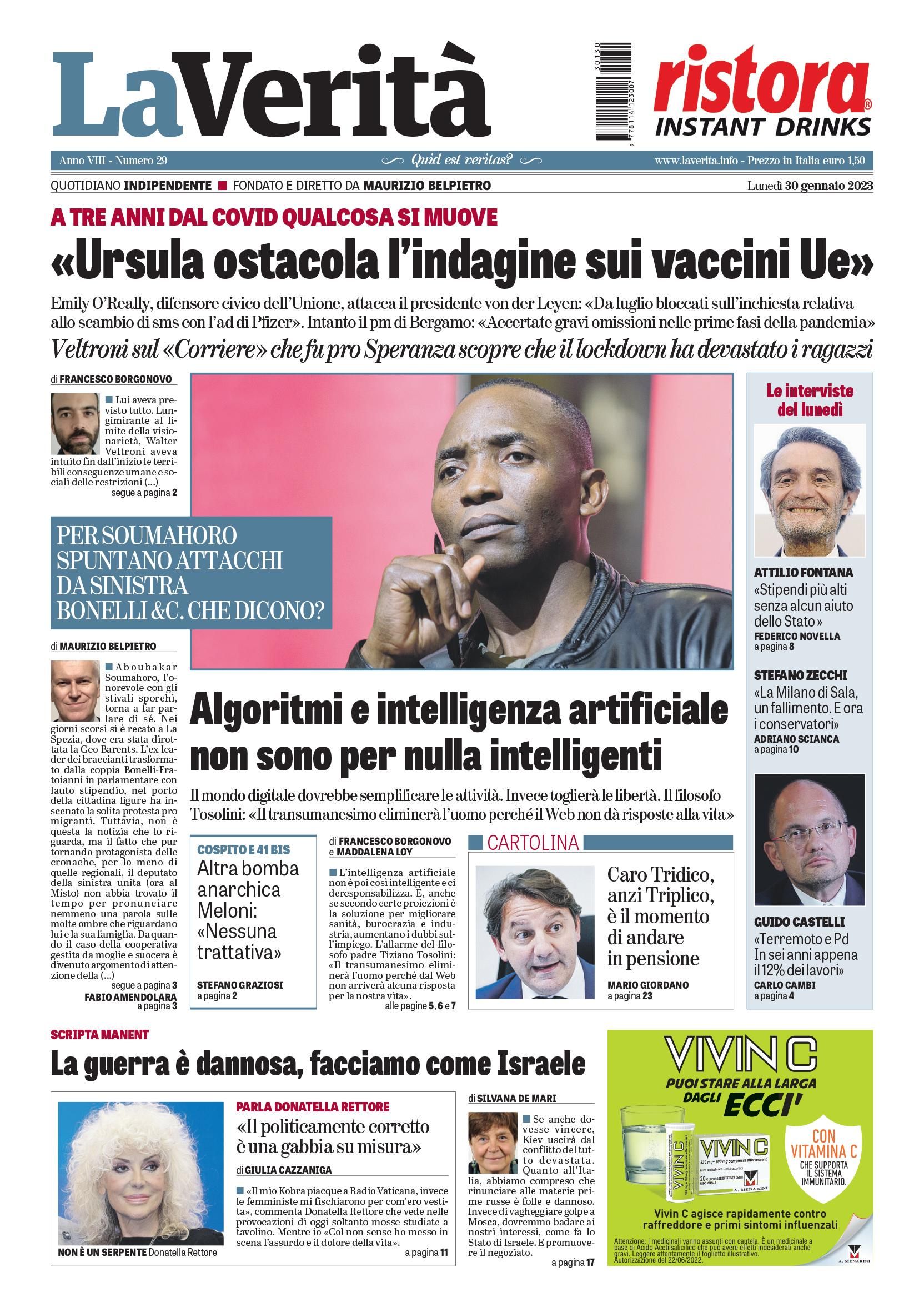 Oggi in edicola