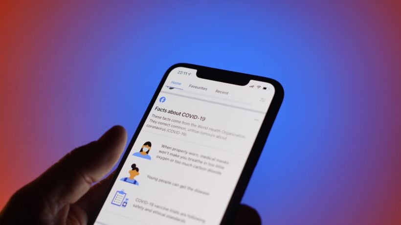 Facebook chiedeva ai Cdc cosa censurare