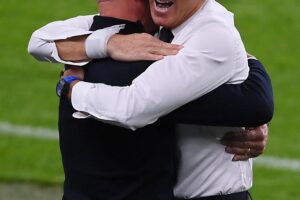 Mancini e quell’eterno abbraccio a Wembley
