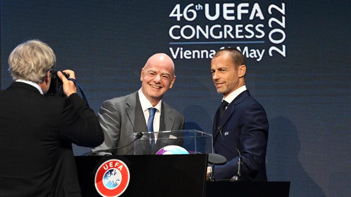 Da Infantino a Čeferin, il calcio che non cambia