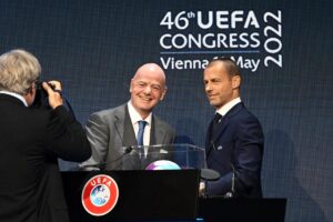 Da Infantino a Čeferin, il calcio che non cambia