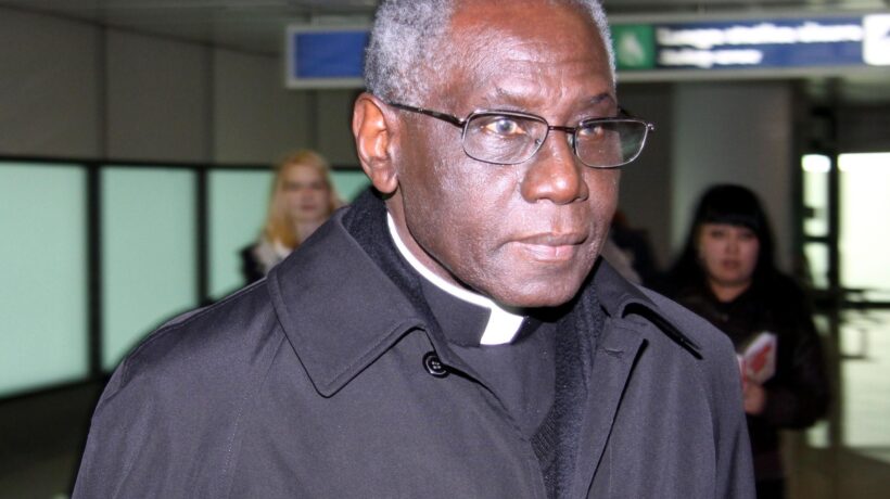 Robert Sarah: «Se non parla di Dio la Chiesa è finita»