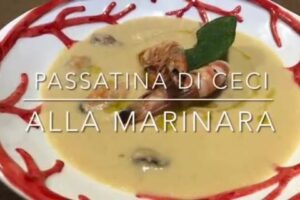 Cuciniamo insieme: passatina di ceci alla marinara