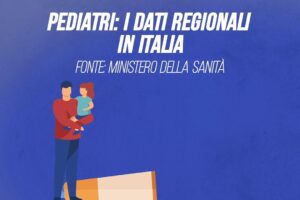 Pediatri: i dati regionali in Italia