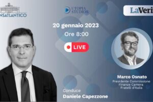 Marco Osnato a Transatlantico: fisco, economia, quadro politico