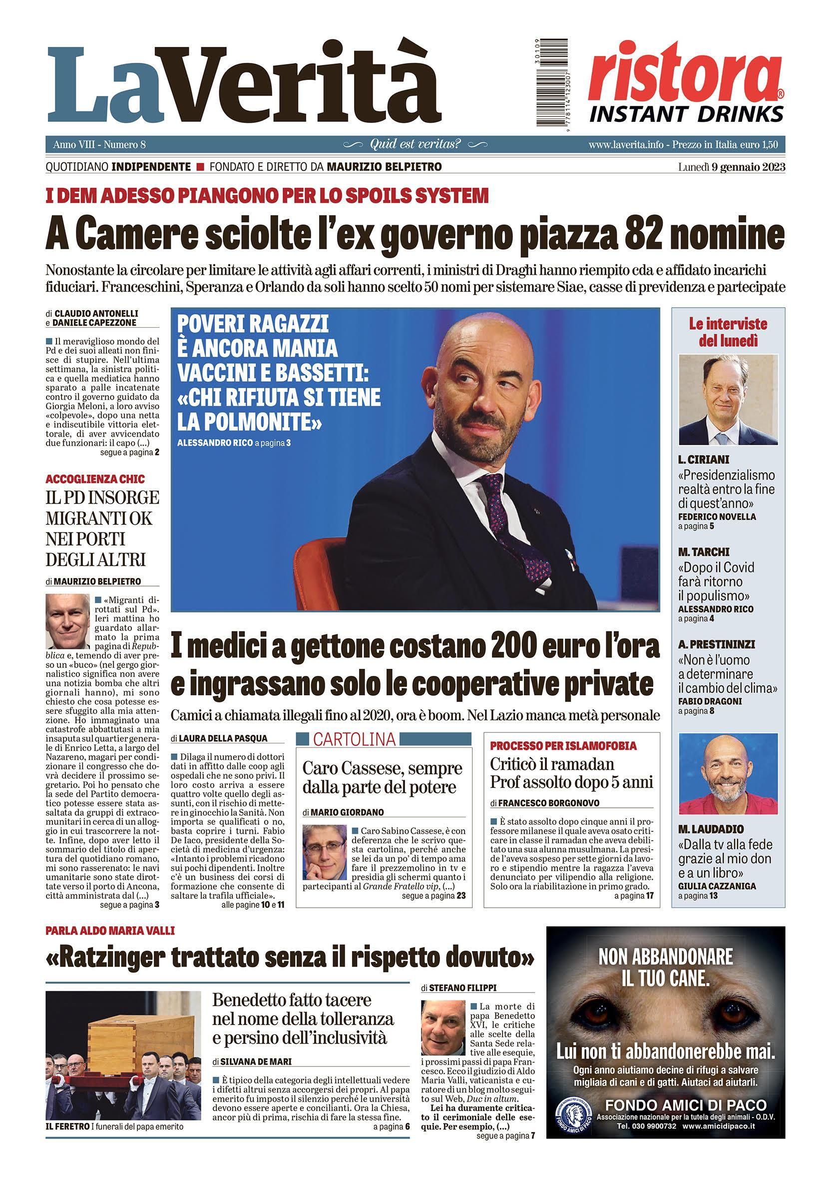 Oggi in edicola