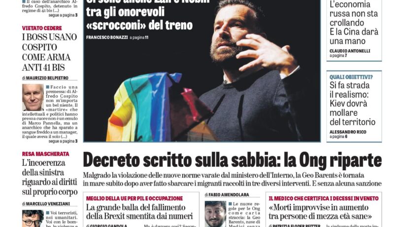 Oggi in edicola