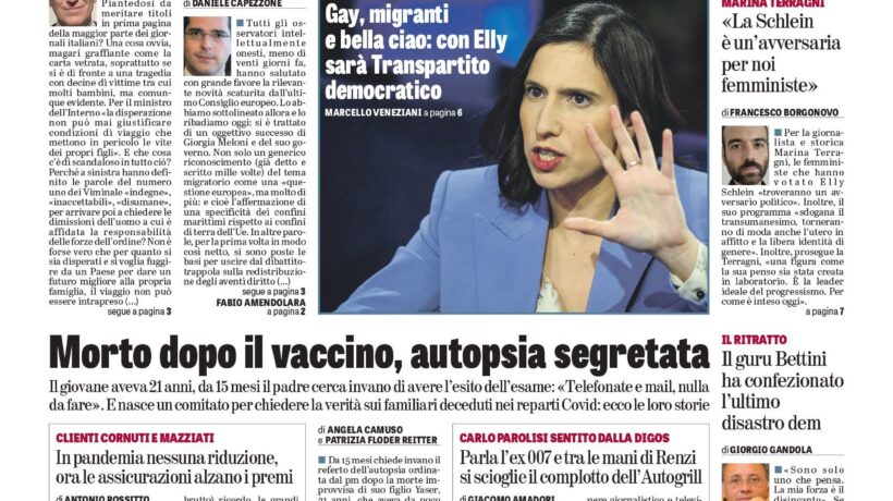 Oggi in edicola