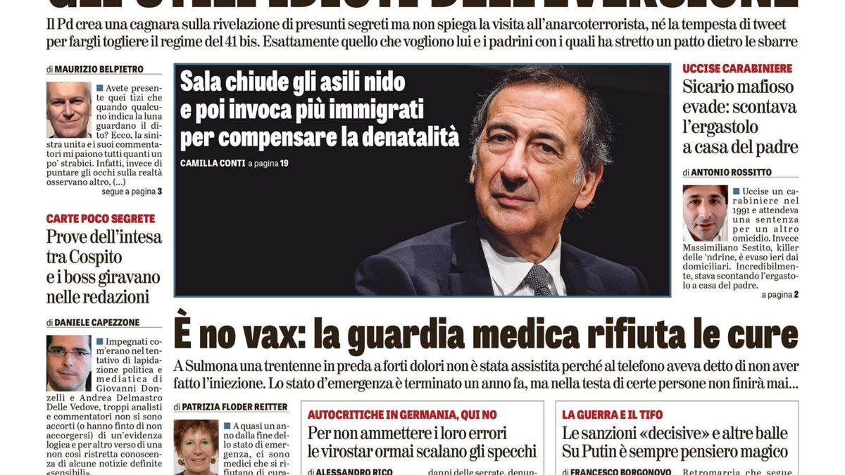 Oggi in edicola