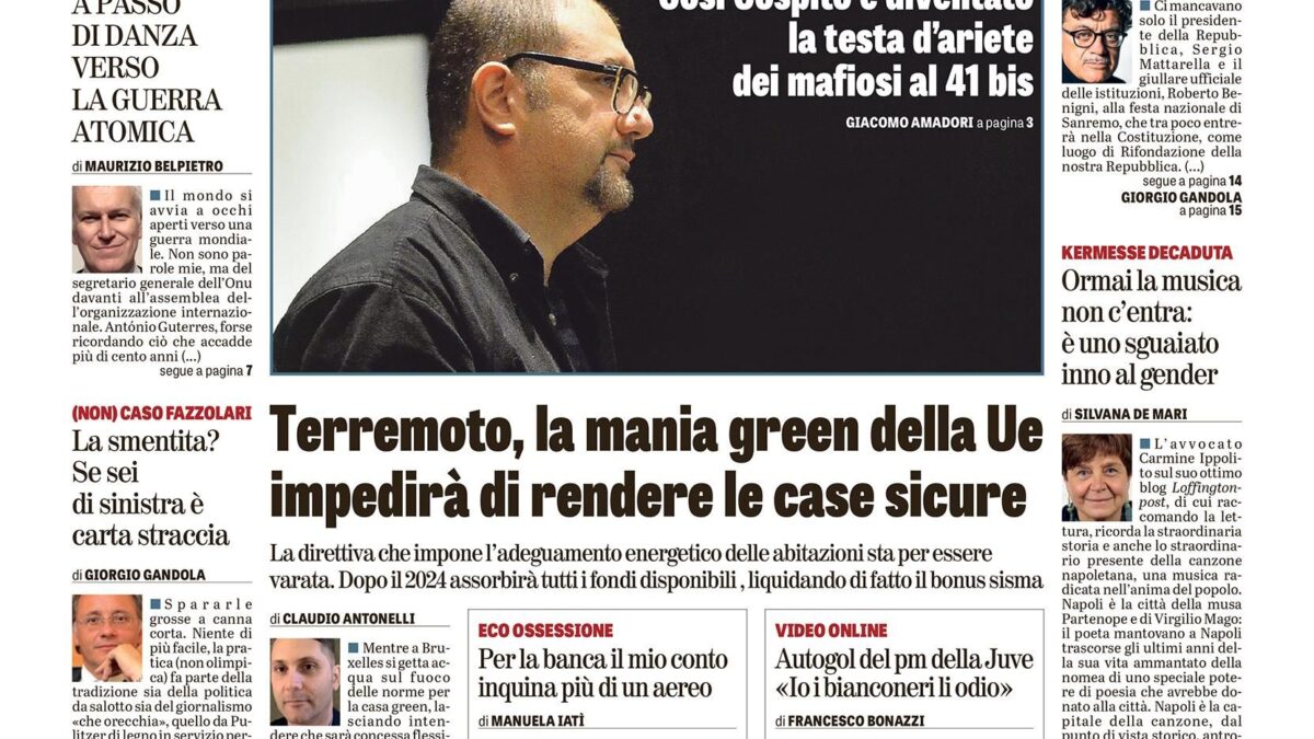 Oggi in edicola