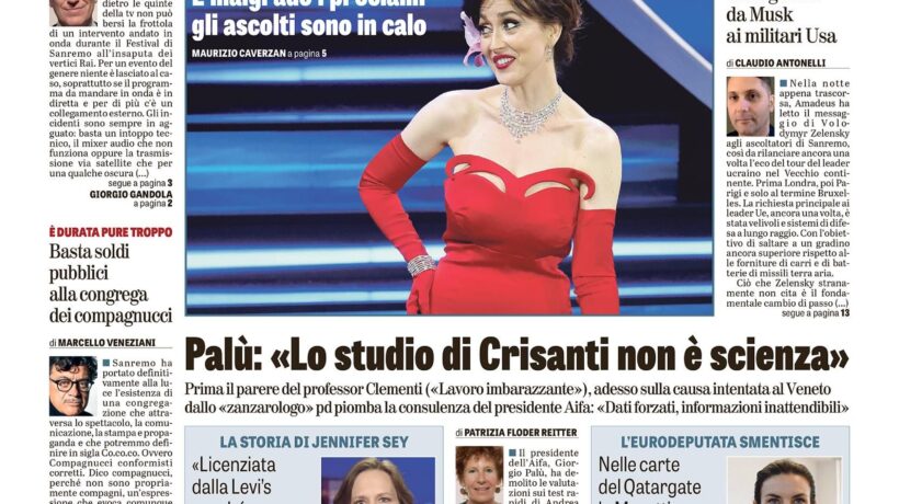 Oggi in edicola
