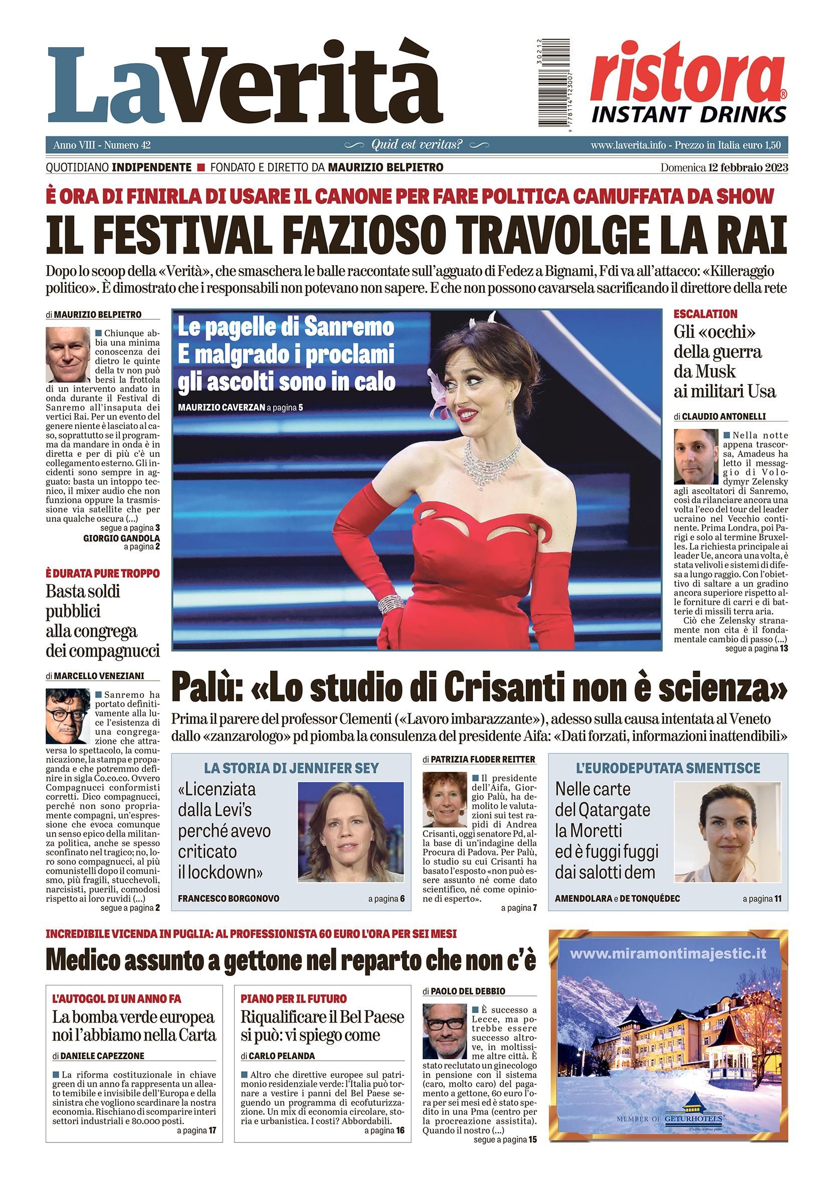 Oggi in edicola