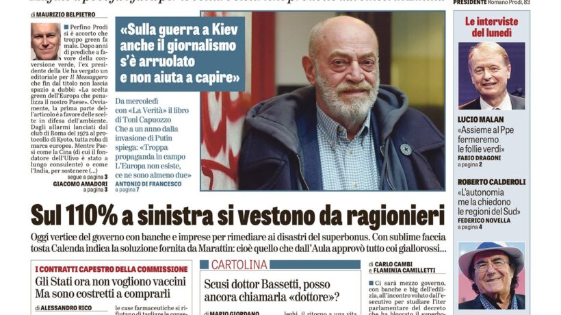 Oggi in edicola